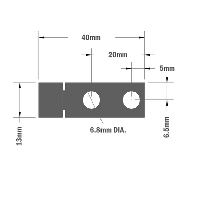 41-210-1 MODULAR SOLUTIONS ALUMINUM HINGE MITER CONNECTOR - ELBOW  MITER NO DRILLING